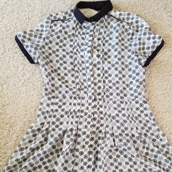 Jason Wu Bicycle Tire Print Size Small Dress - Picture 2 of 6